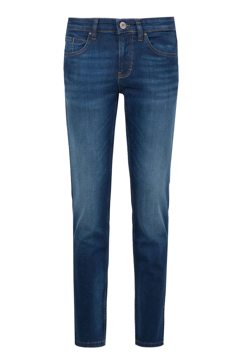 фото Синие джинсы с декоративным эффектом strellson