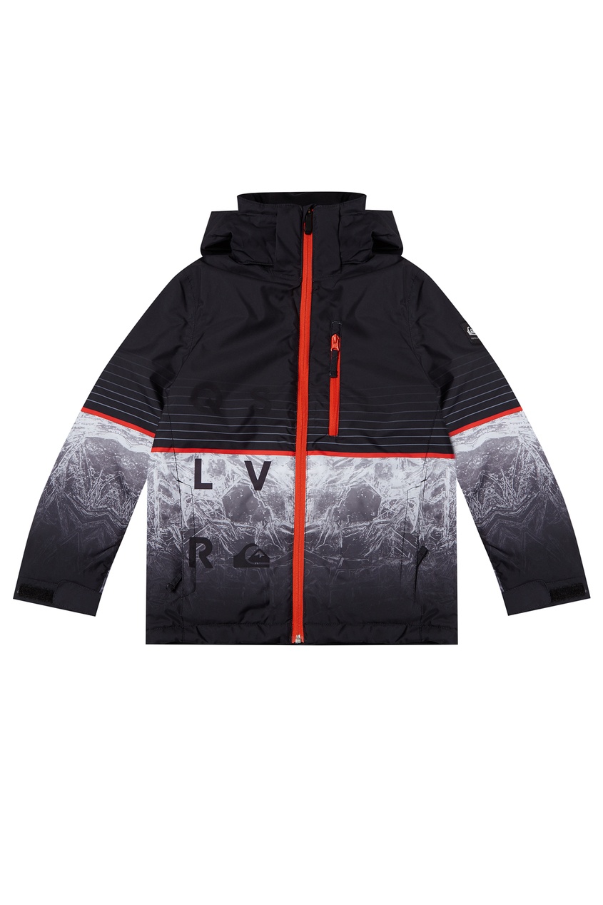 фото Сноубордическая куртка графичного дизайна silvertip quiksilver