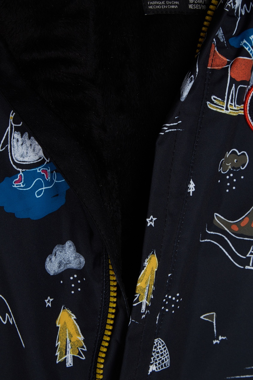 фото Сноубордический комбинезон со сказочным принтом quiksilver