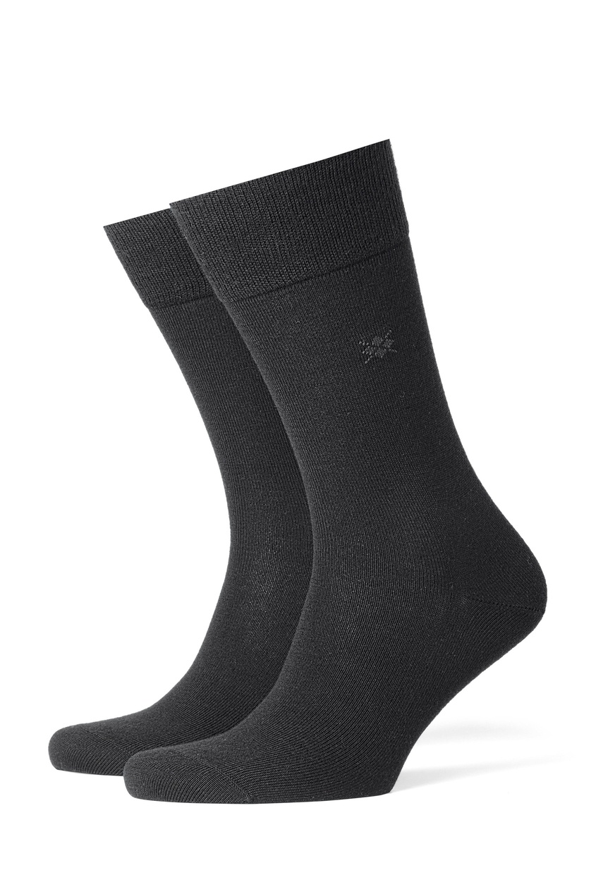 фото Черные носки leeds burlington