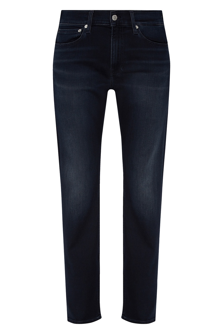 фото Темно-синие джинсы из хлопка Calvin klein