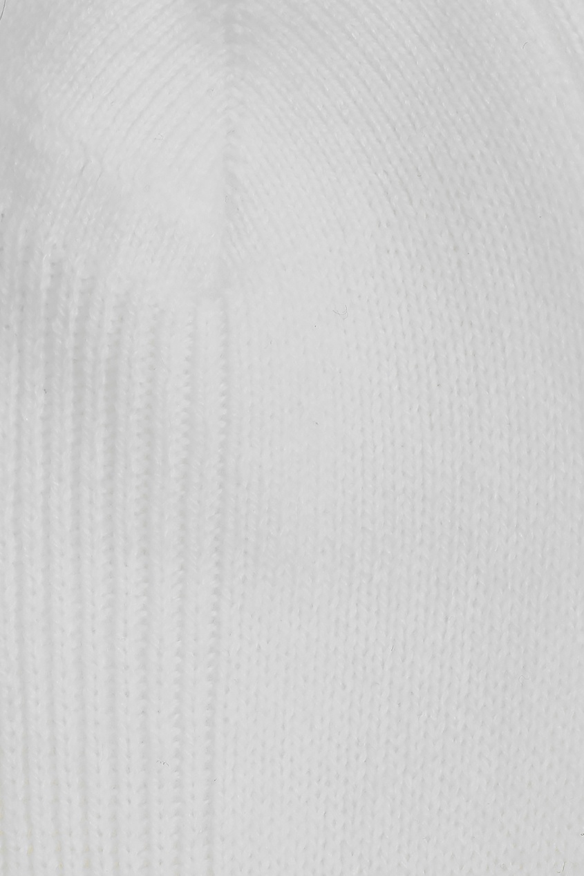 фото Белые кашемировые носки jil sander