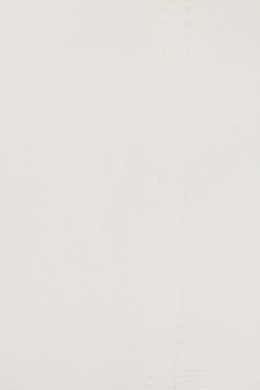 фото Белый лонгслив с рисунком il gufo