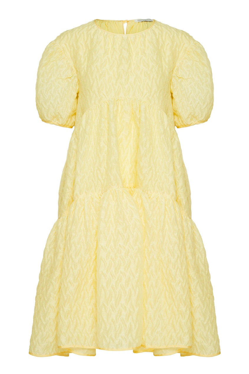фото Лимонно-желтое платье effie cecilie bahnsen