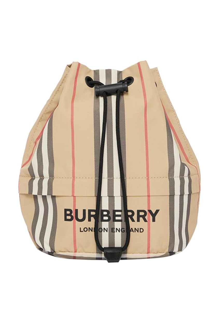 фото Текстильная сумка-узелок burberry