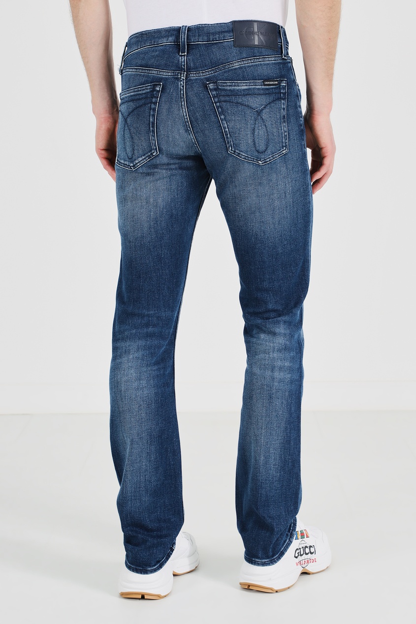 фото Синие джинсы с пятью карманами calvin klein