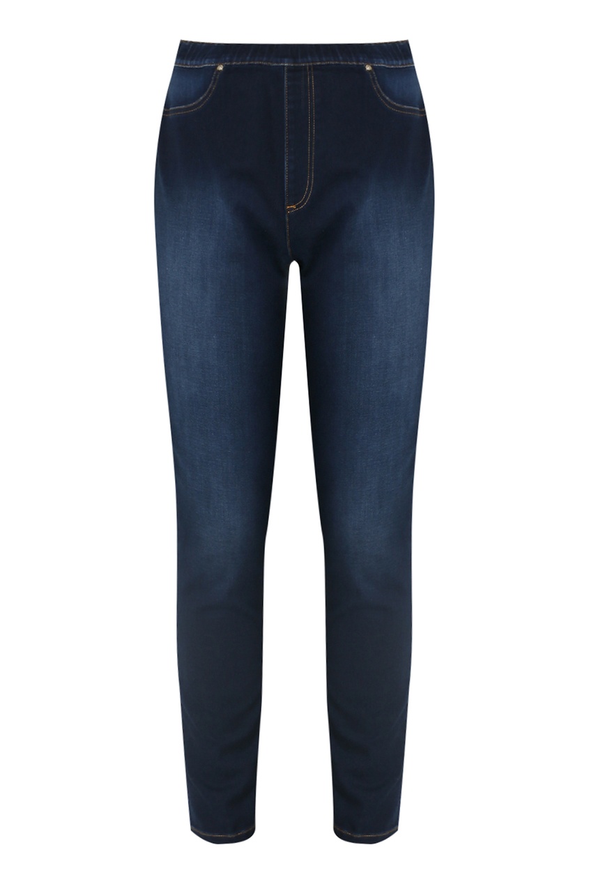 фото Синие джинсы на резинке marina rinaldi