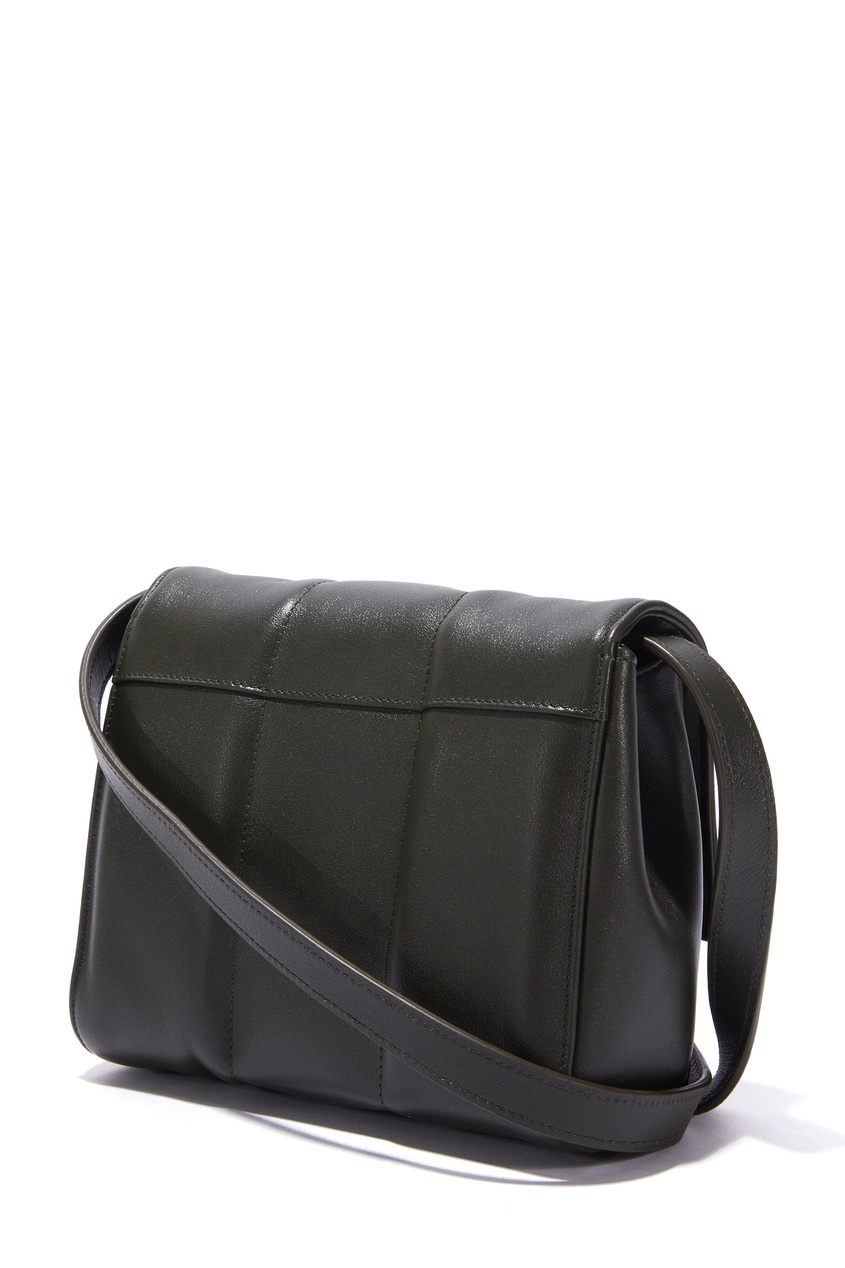 фото Зеленая сумка the mini alexandria demellier