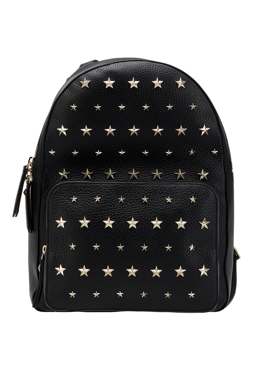фото Кожаный рюкзак со звездами red valentino
