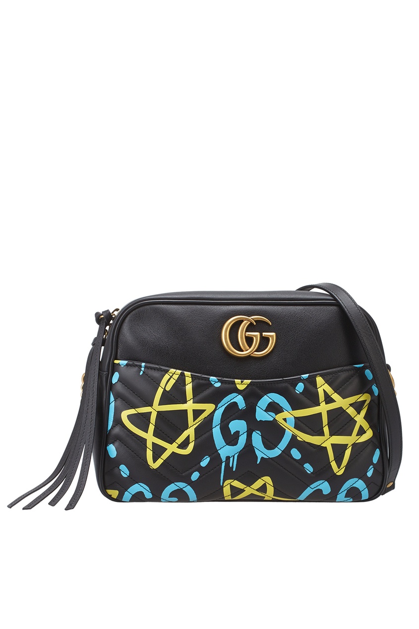 Кожаная сумка с принтом Gucci Ghost, Multicolor, Кожаная сумка с принтом Gucci Ghost
Кожаная сумка с принтом Gucci Ghost, Multicolor, Кожаная сумка с принтом Gucci Ghost