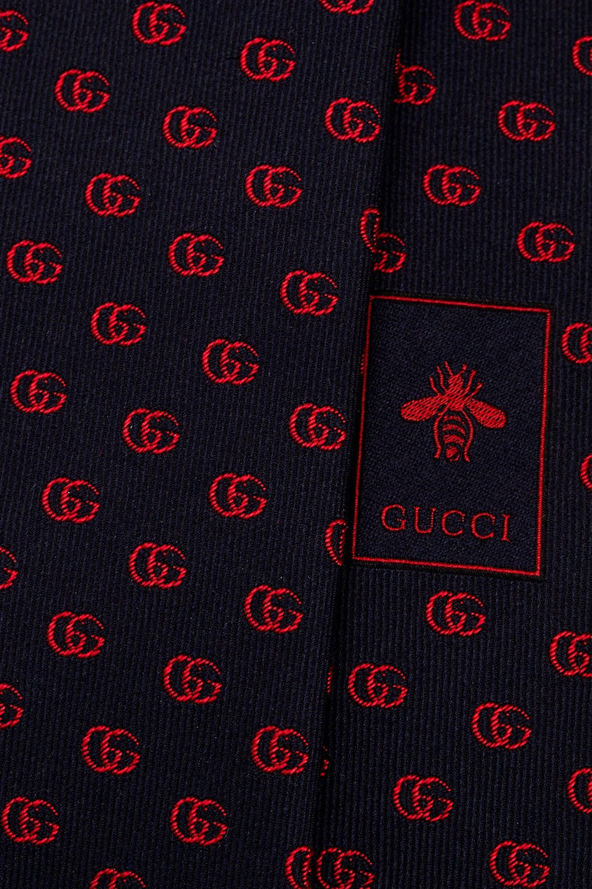 фото Шелковый галстук Gucci