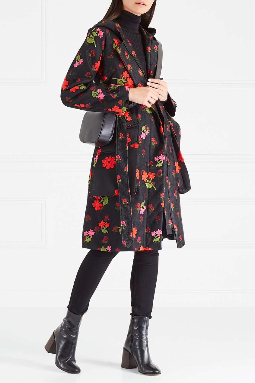 Парка с вышивкой, Черный
Парка с вышивкой, Черный