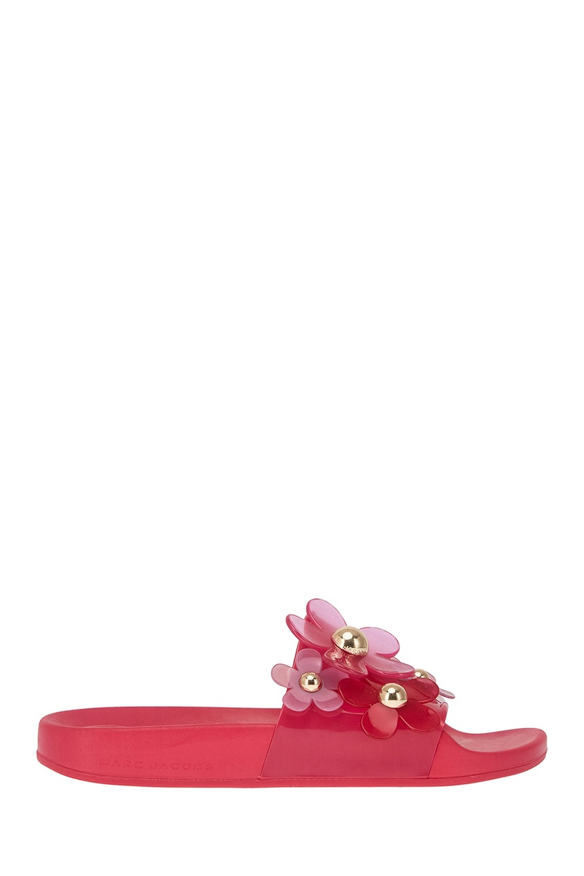 фото Резиновые сандалии с цветами marc jacobs (the)