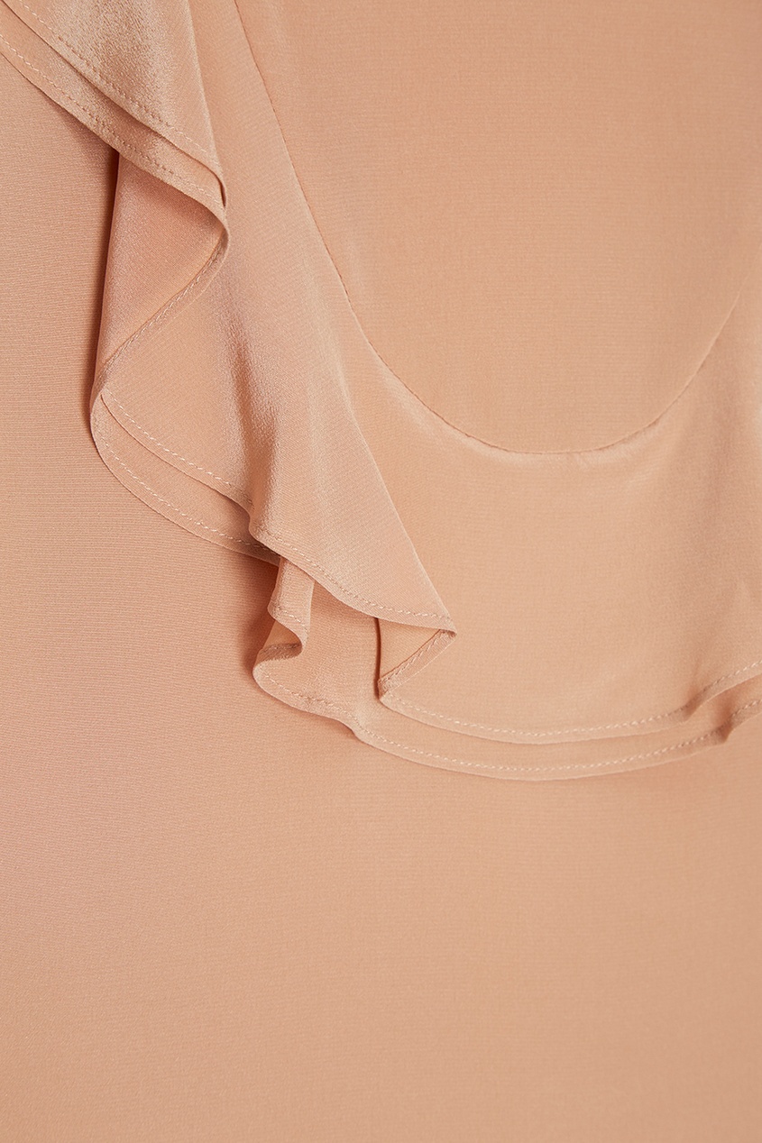 фото Шелковая блузка с воланами see by chloé