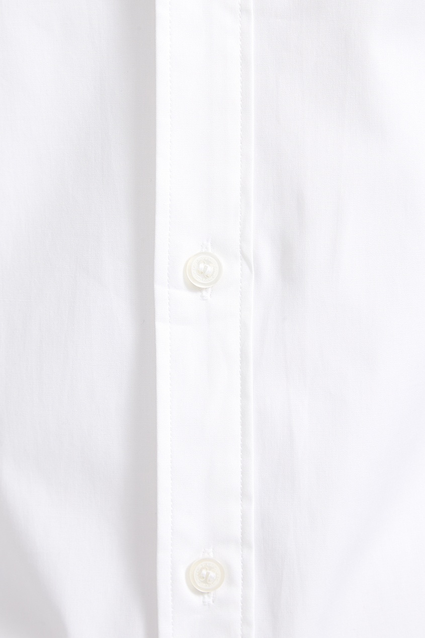 фото Белая рубашка из хлопка calvin klein