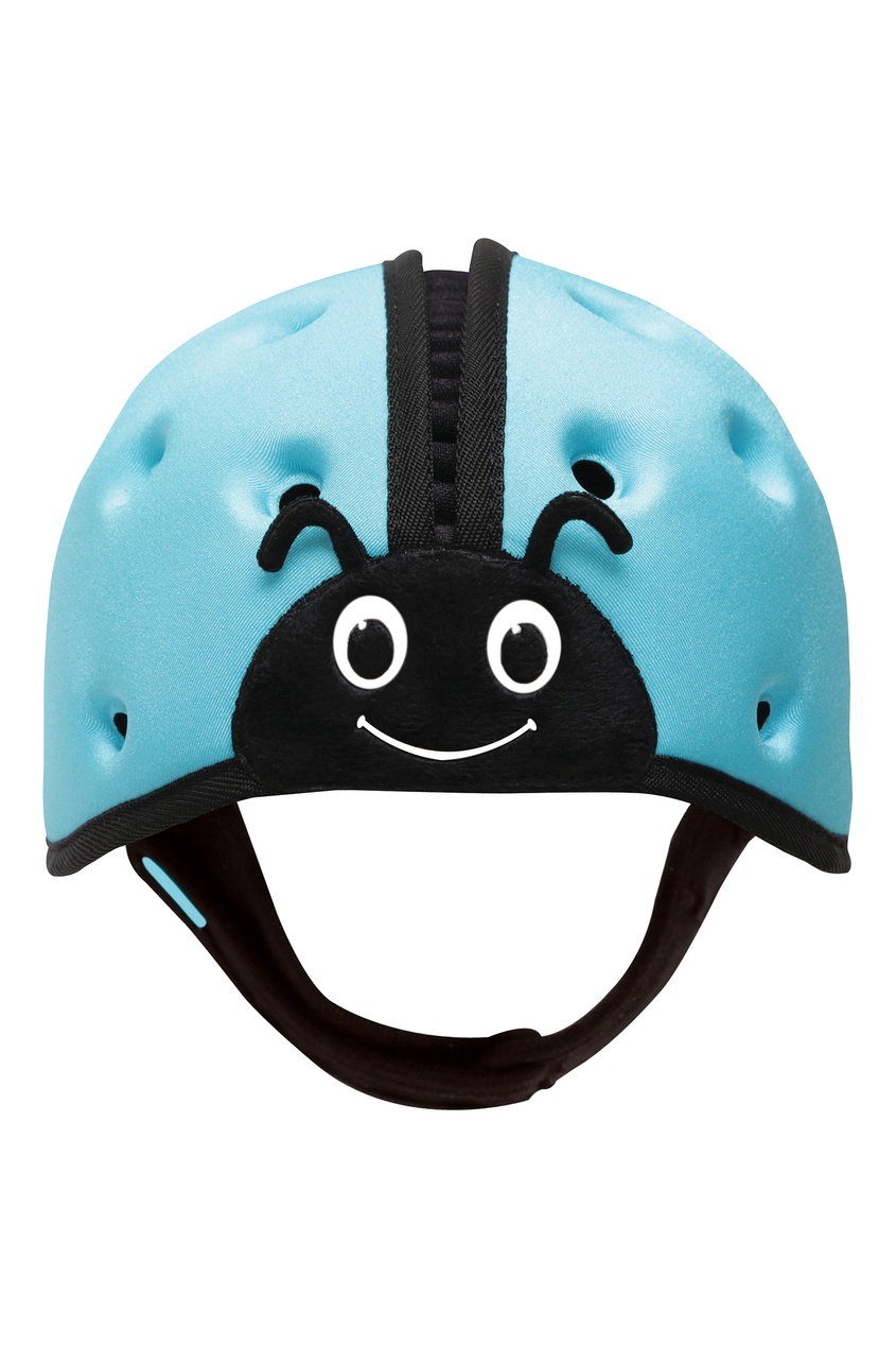 фото Голубой детский шлем safeheadbaby