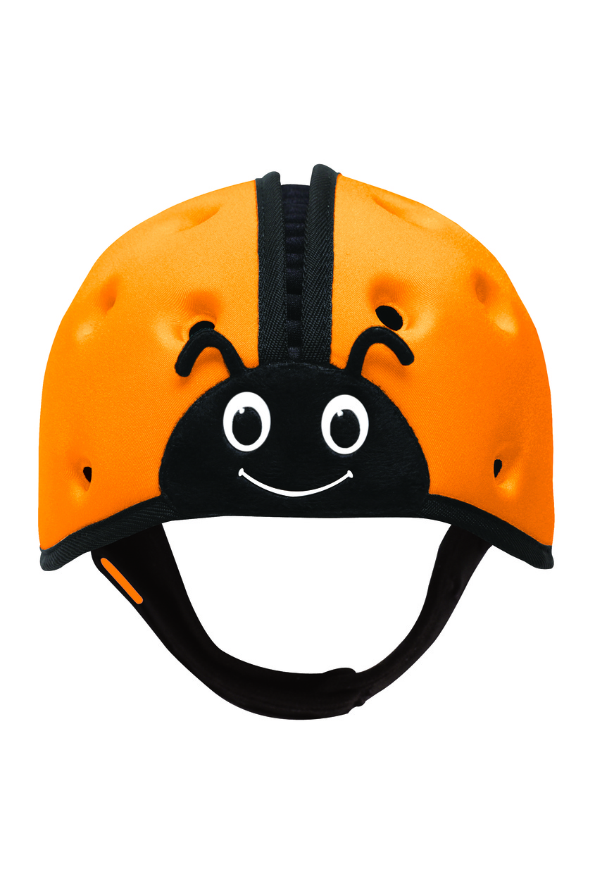 фото Оранжевый защитный шлем safeheadbaby