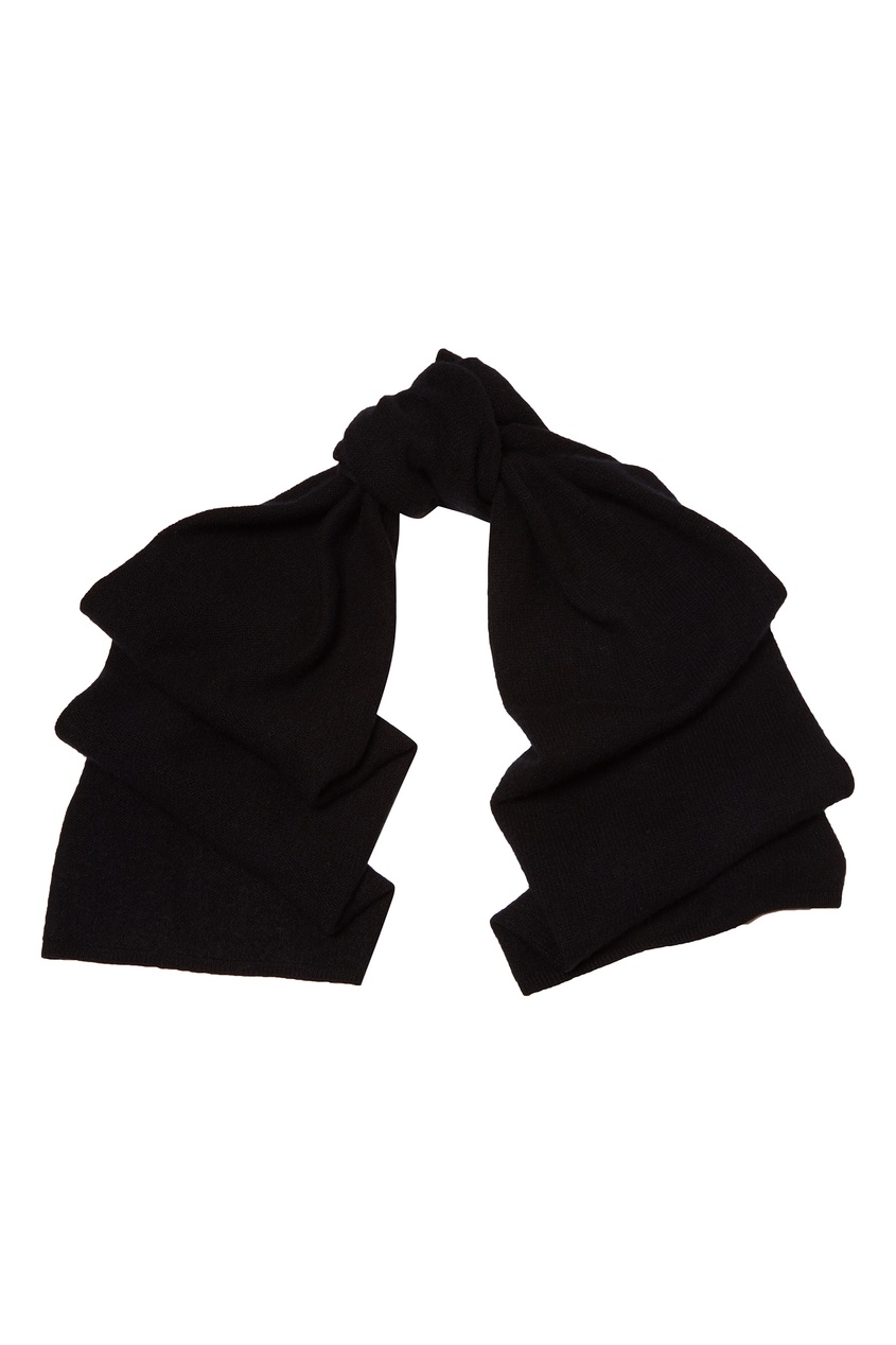 

Черный кашемировый шарф