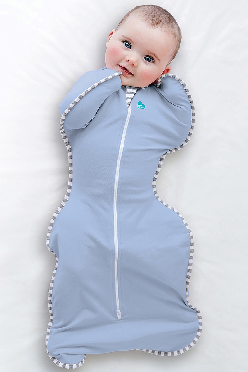 Голубая пеленка-кокон Swaddle UP™, Голубой 
Голубая пеленка-кокон Swaddle UP™, Голубой
