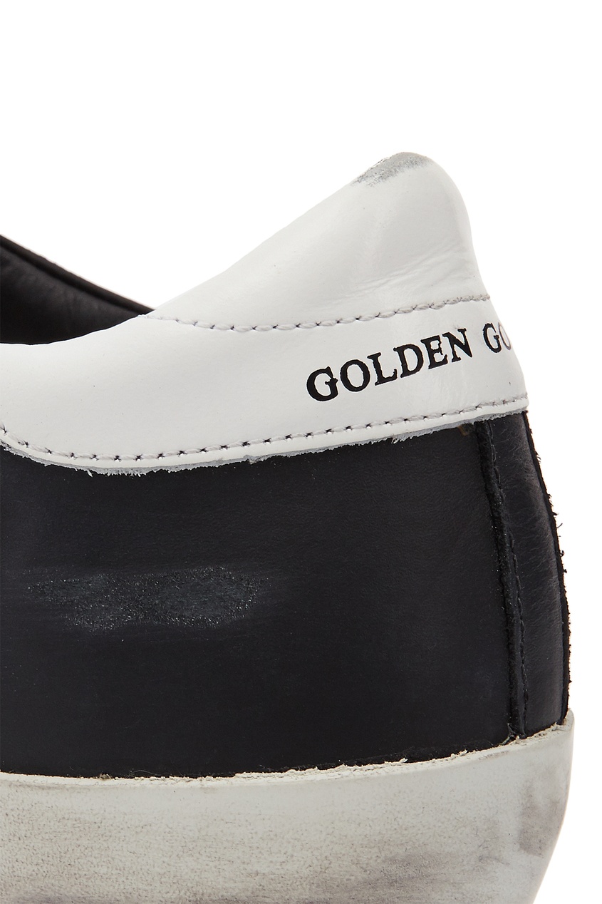 фото Черные кроссовки superstar golden goose deluxe brand