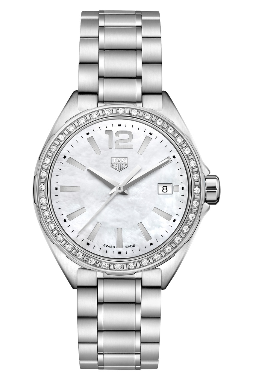 фото FORMULA 1 Кварцевые женские часы 35 мм с белым циферблатом Tag heuer
