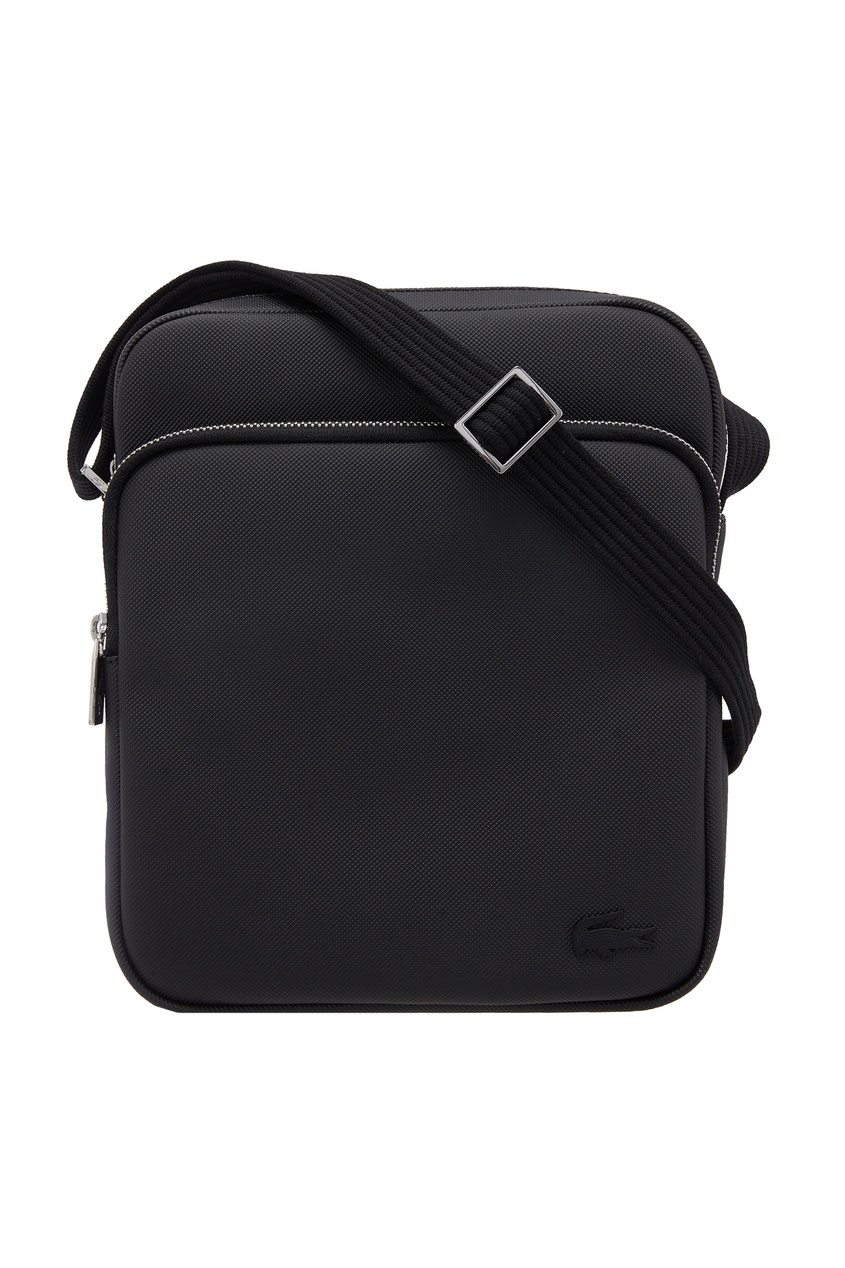 фото Текстильная сумка черного цвета Lacoste