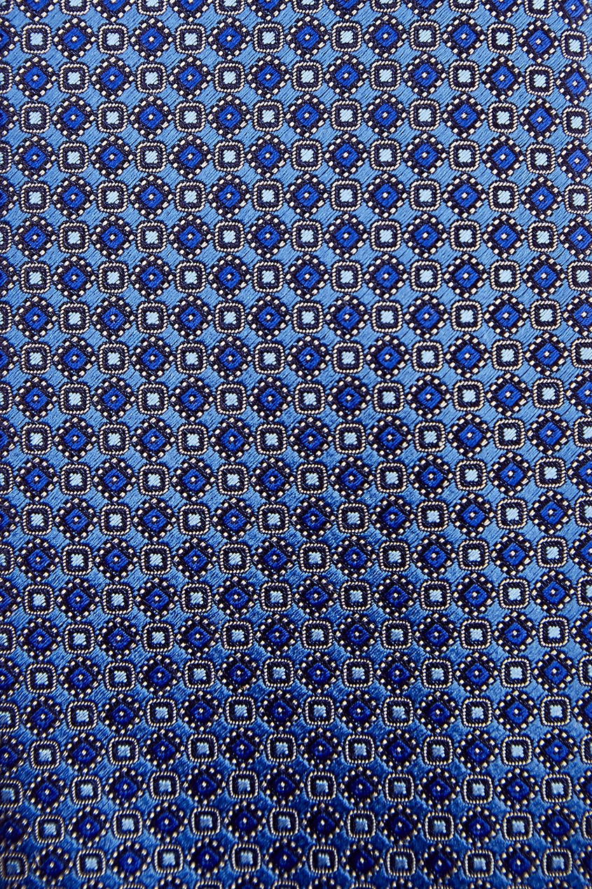 фото Сине-бирюзовый галстук Canali
