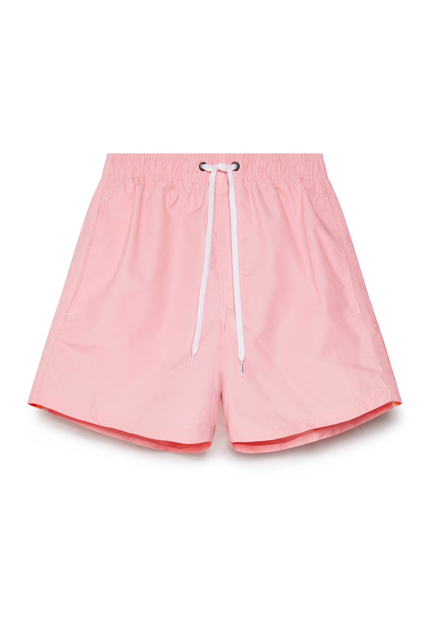 фото Спортивные шорты розового цвета с тремя карманами Sundek