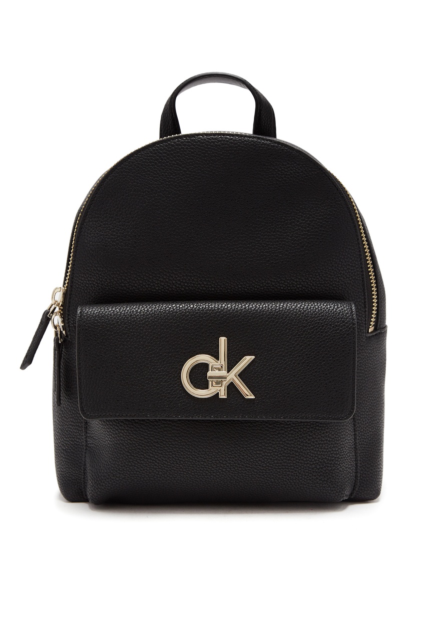 фото Скругленный рюкзак с логотипом calvin klein