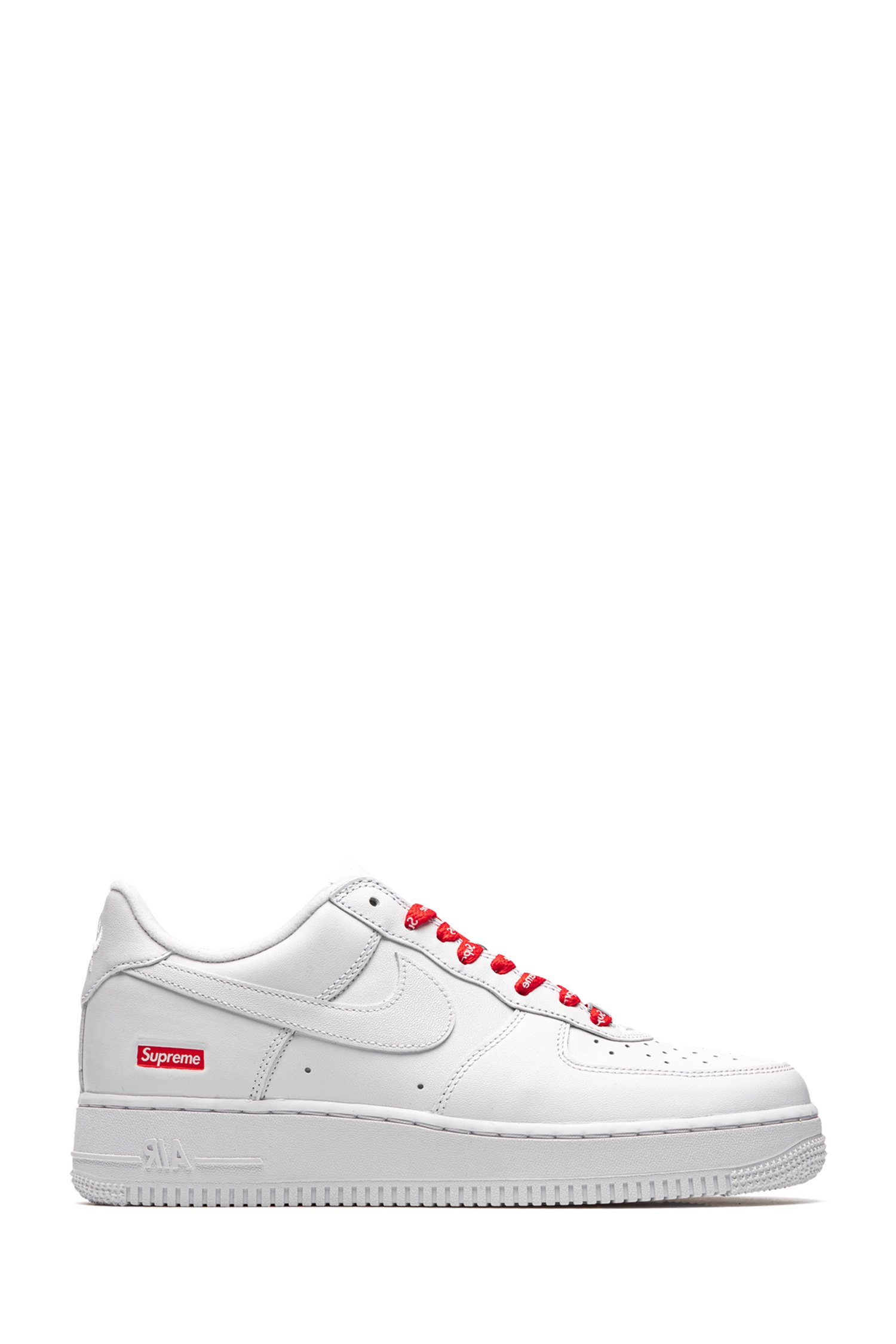 nike air force 1 low white supreme