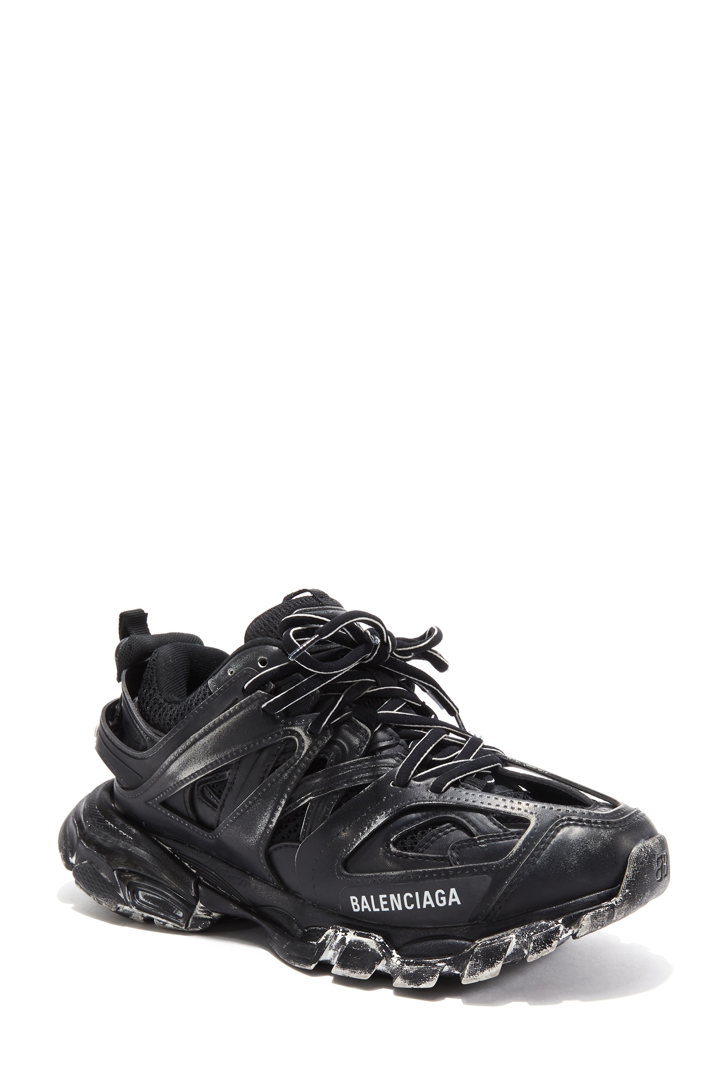 balenciaga runners black
