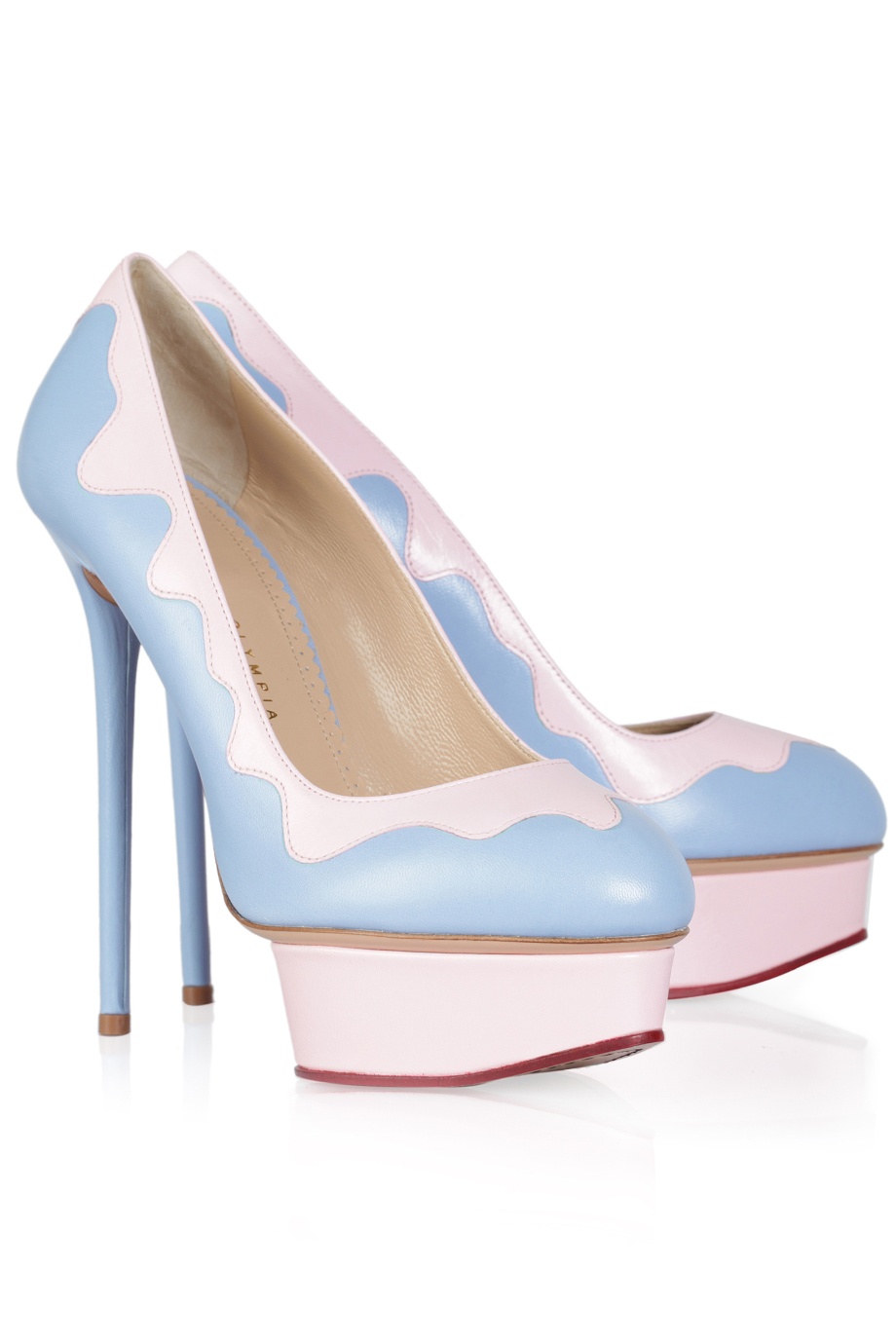 Кожаные туфли Josie Sundae Charlotte Olympia - купить в ...