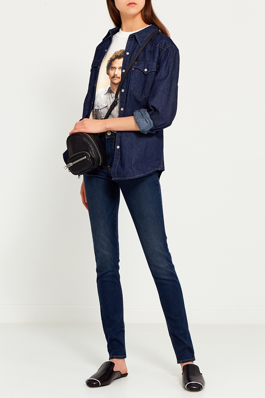 levi's 701 high rise skinny