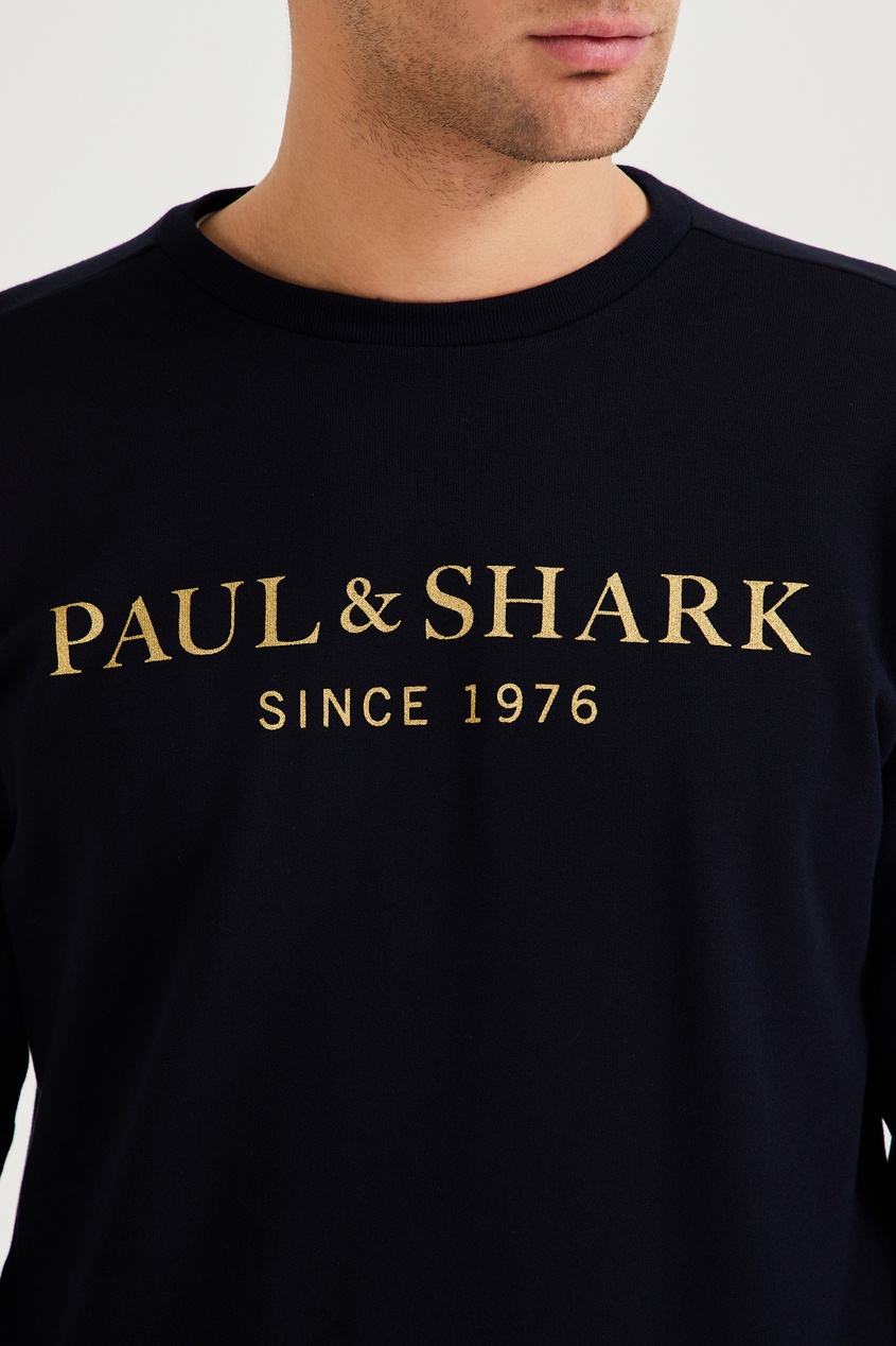 фото Свитшот с желтым логотипом Paul&shark