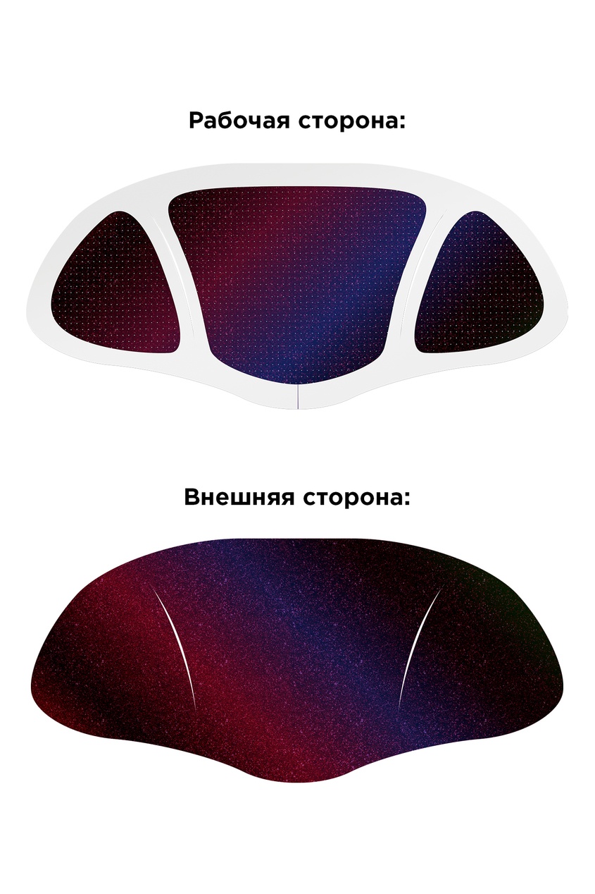 фото Микроигольные патчи BLOM с пептидом SYN-AKE для лба, 2 патча Blóm