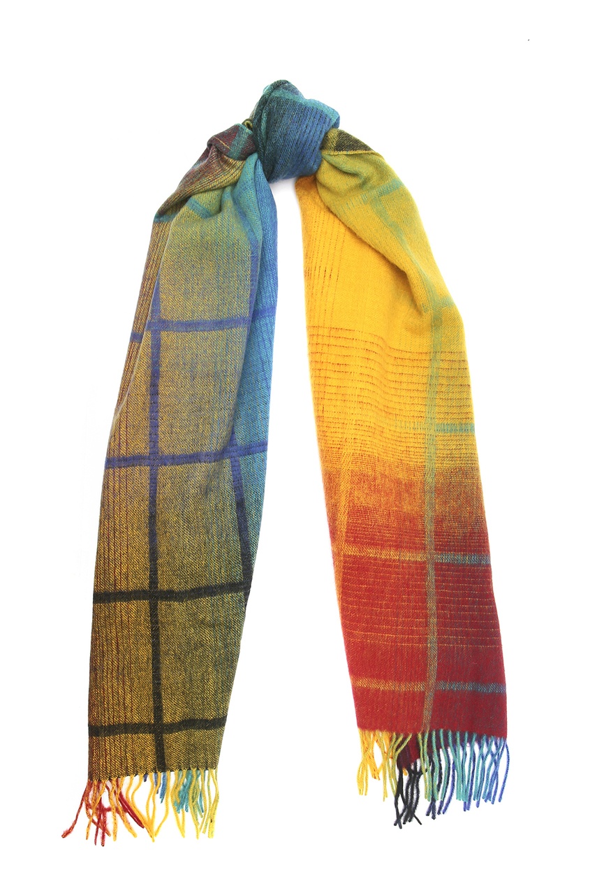 

Желтый шарф с градиентным эффектом, Multicolor