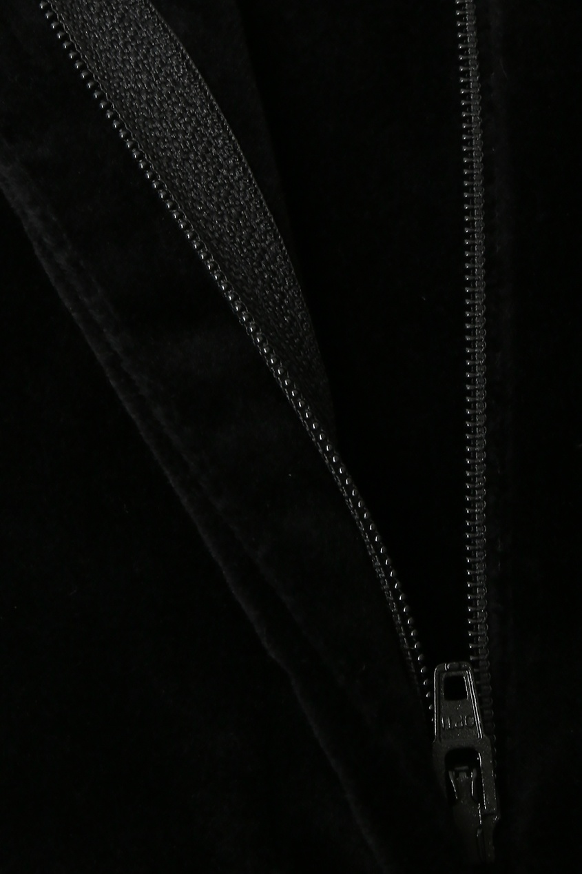 фото Черные бархатные брюки Alberta ferretti