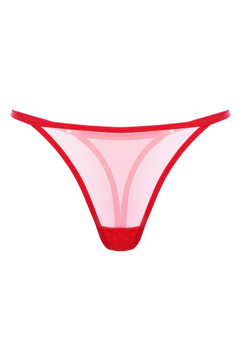 

Стринги из сетчатой ткани Basic Red, Красный, Стринги из сетчатой ткани Basic Red