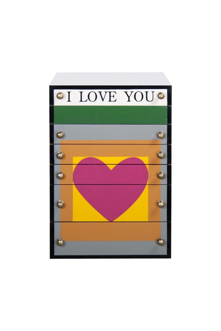 

Средняя шкатулка для украшений Love, Multicolor, Средняя шкатулка для украшений Love
