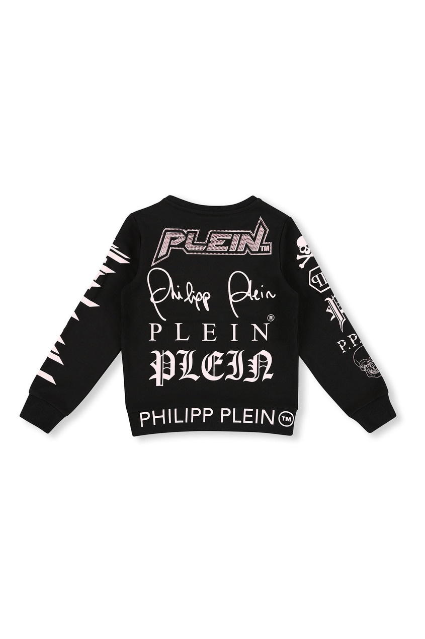 фото Свитшот с логотипами Philipp plein kids