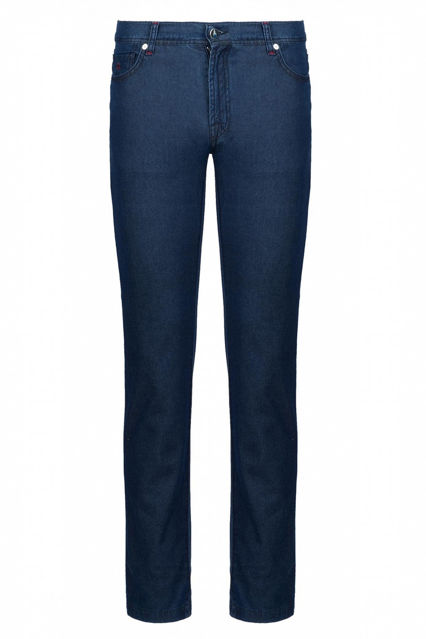фото Темно-синие джинсы с платком marco pescarolo