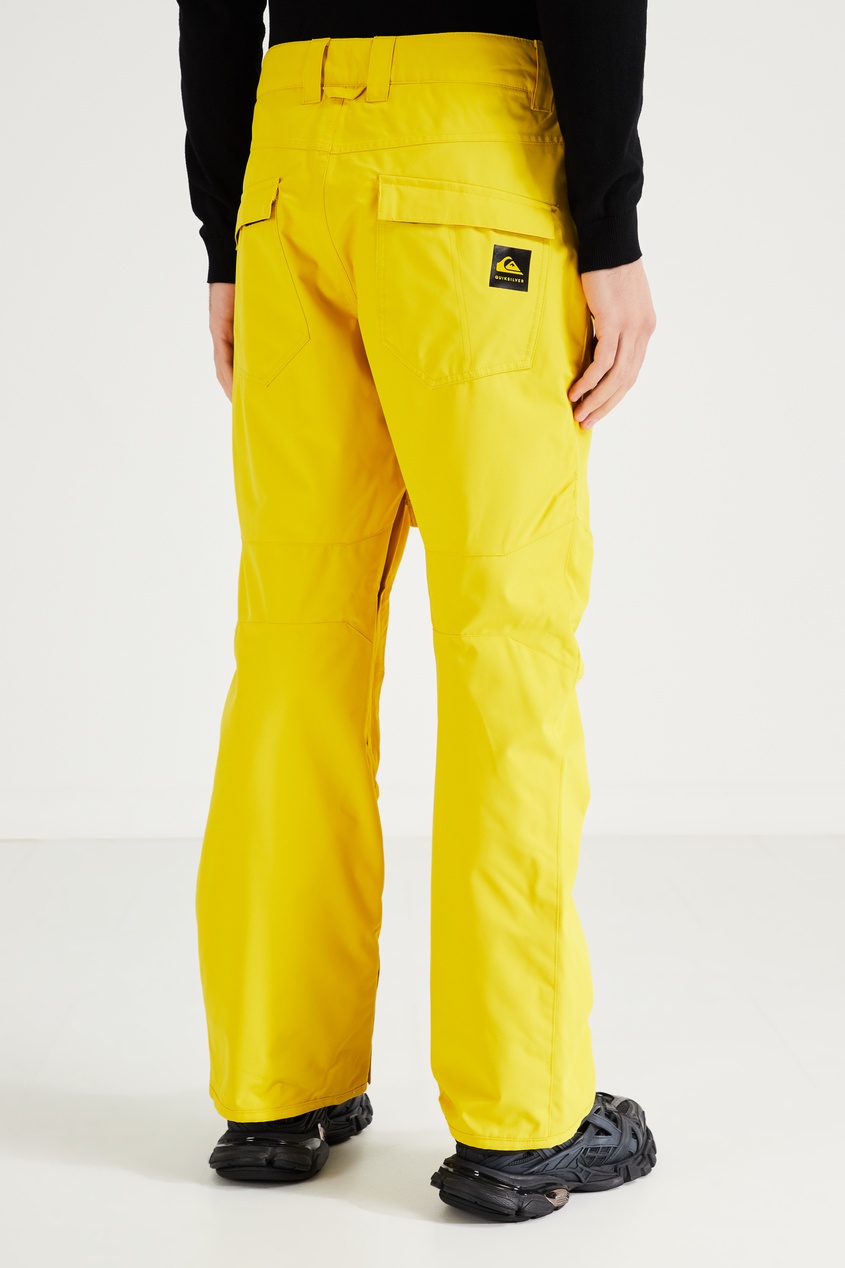 фото Желтые сноубордические штаны estate quiksilver