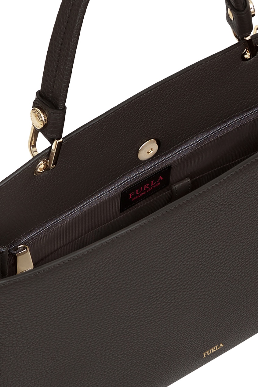 фото Кожаная сумка adele top handle furla