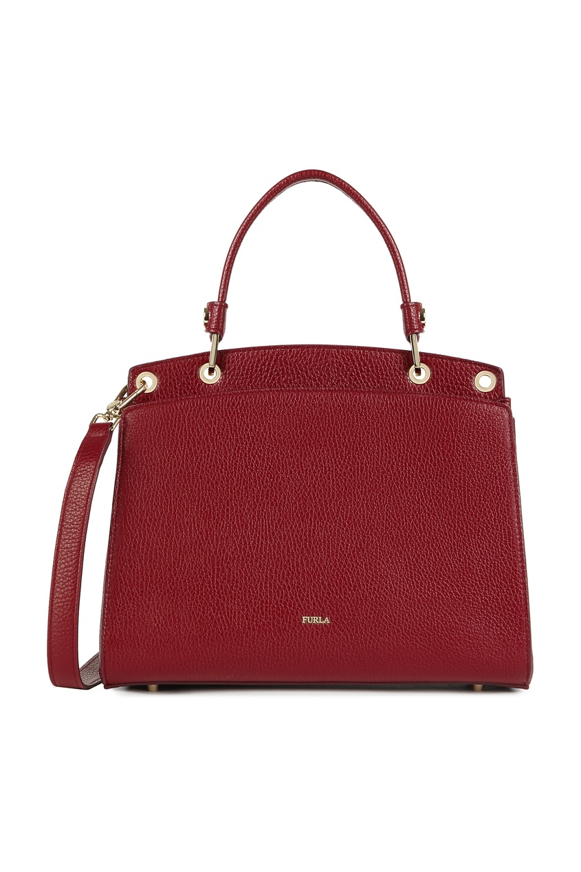 фото Красная сумка Adele Top Handle Furla