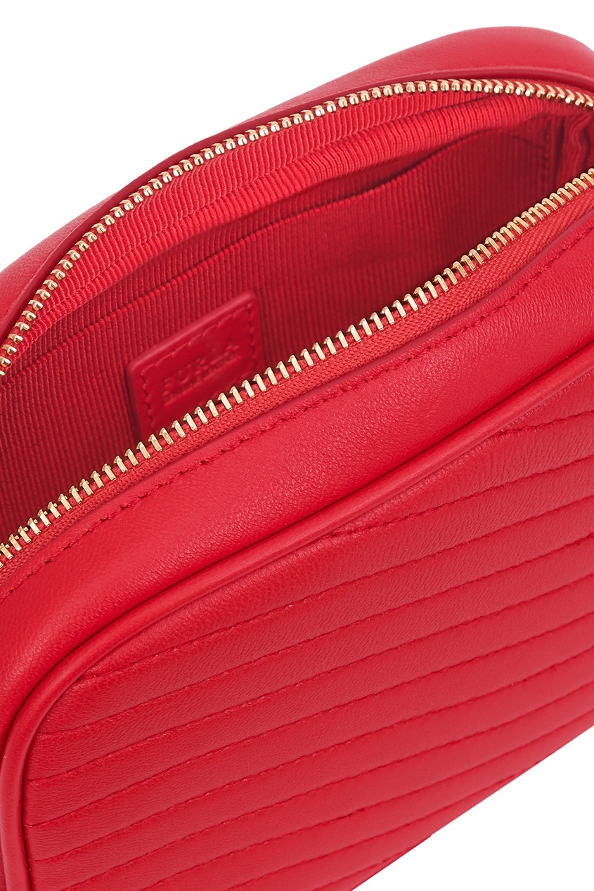 фото Поясная сумка swing красного цвета furla