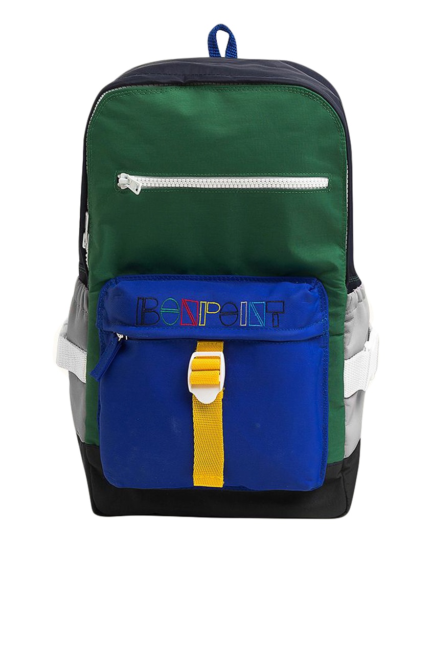 фото Разноцветный рюкзак с карманом Bonpoint