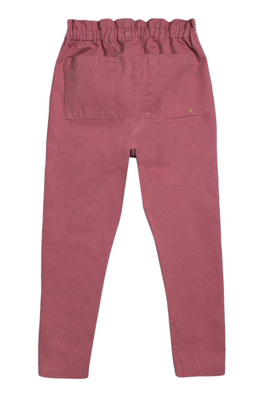 фото Розовые брюки с эластичным поясом bonpoint