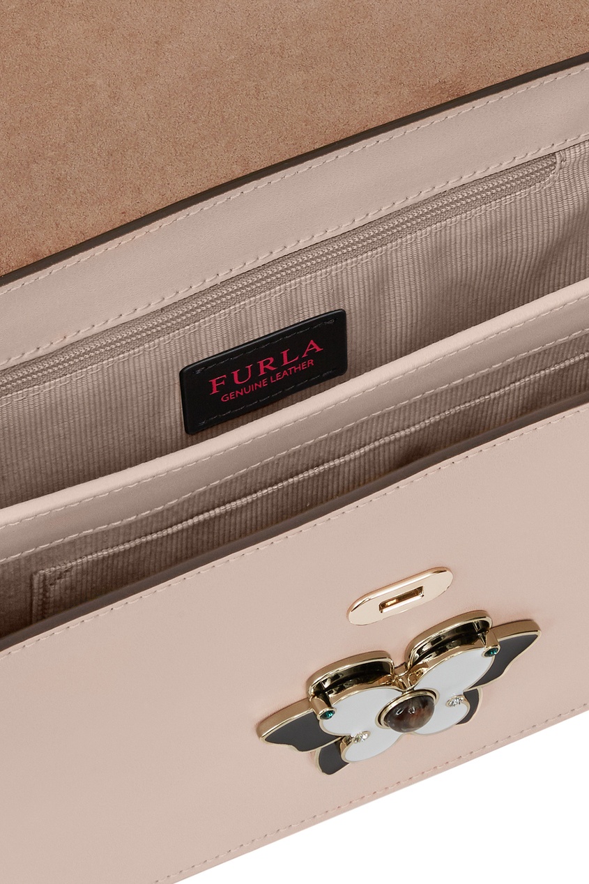 фото Бежевая сумка mughetto furla