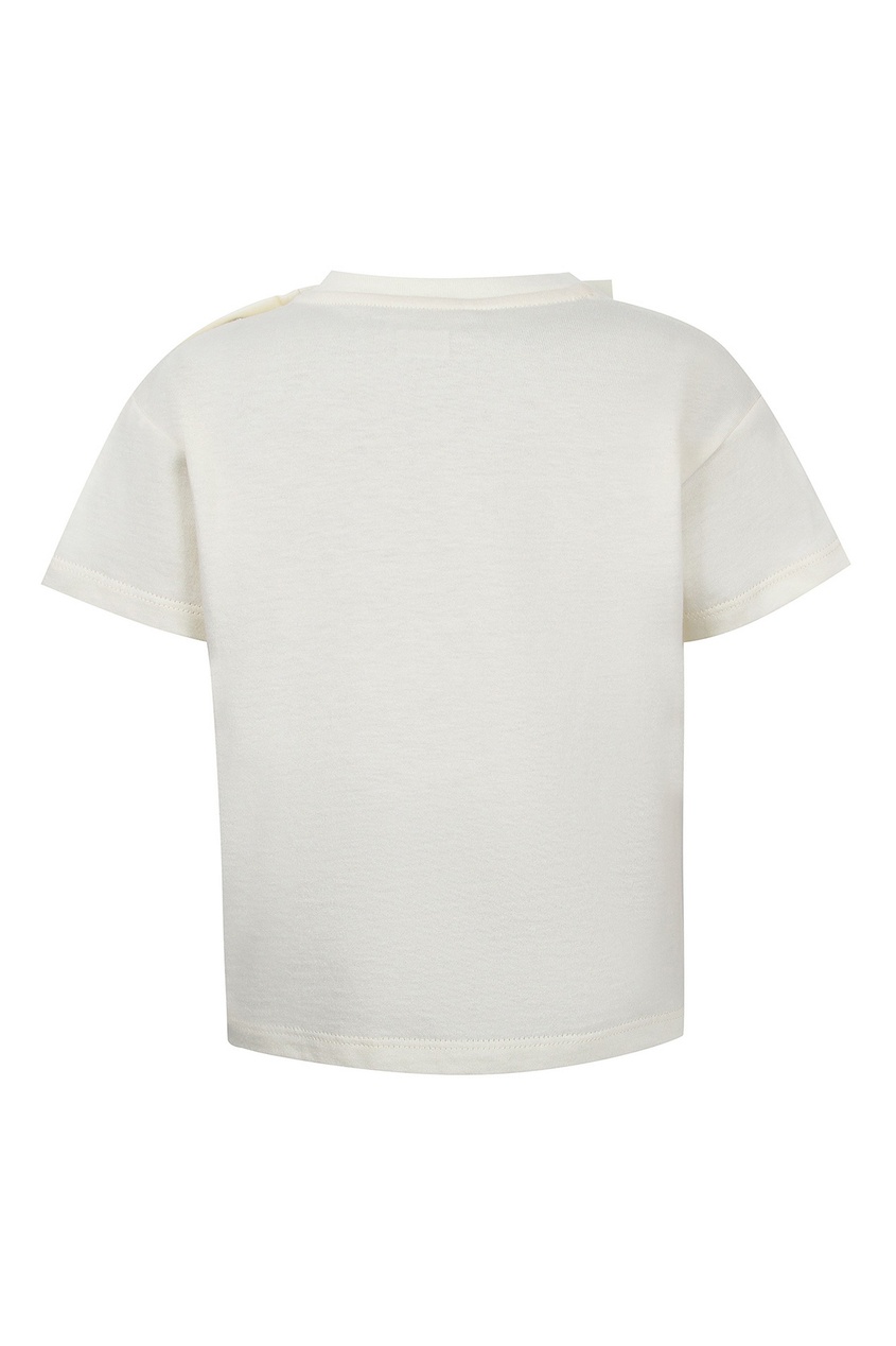 фото Белая футболка с вышивкой gucci