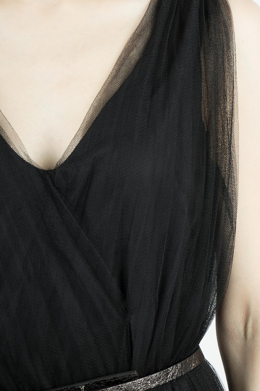 фото Черное платье из тюля fabiana filippi